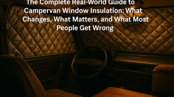 The Complete Real-World Guide to Campervan Window Insulation: What Changes, What Matters, and What Most People Get Wrong
