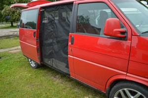 The Best Mosquito Net Solution for VW Campervans: T3 & T4 Magnetic Mesh Screensv