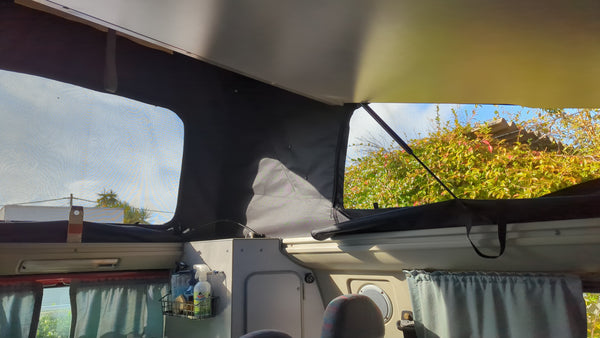 Ford Nugget 2nd-Gen Pop-Top Roof Canvas (1991/92-1999) | 3-window Replacement Roof Tent