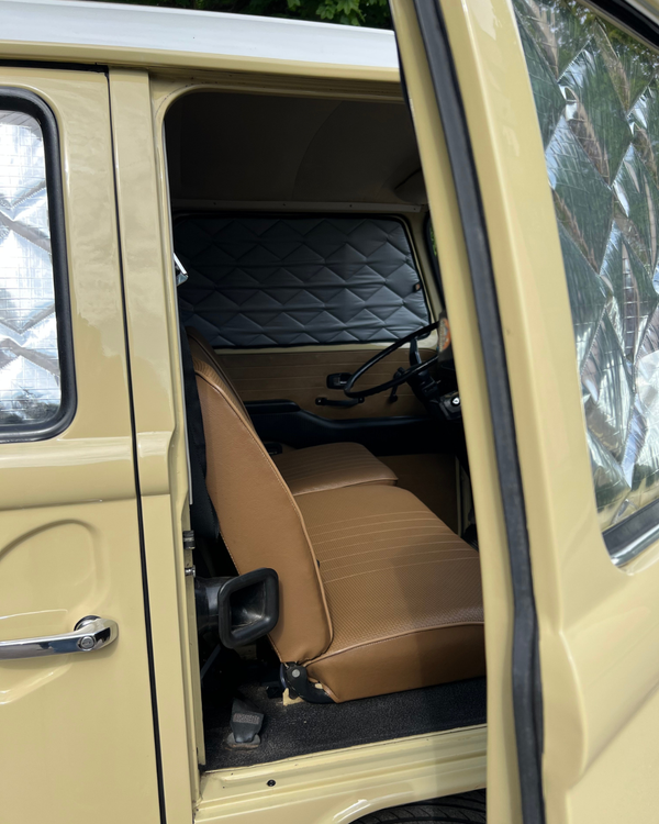 Magnetic Insulation Set for VW T2 Cockpit - Side Windows & Windshield (3 panels)