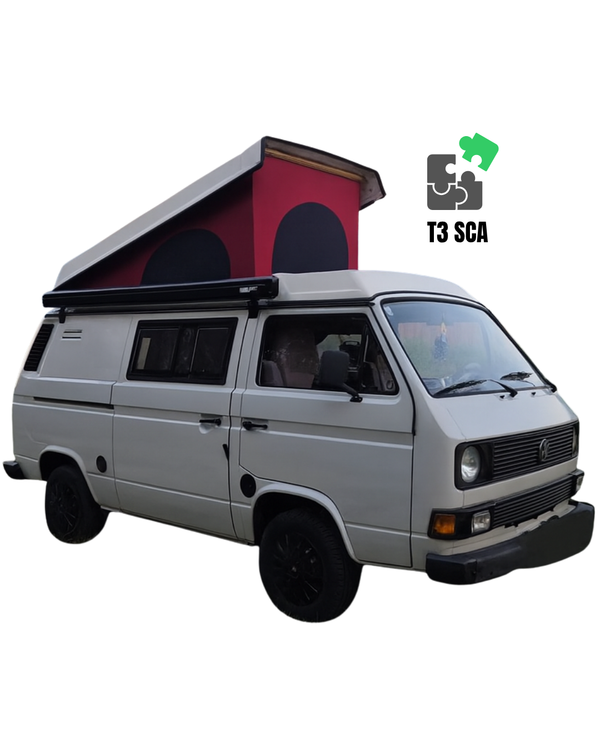 VW T3 SCA Pop-Top Roof Replacement CANVAS with 3-windows