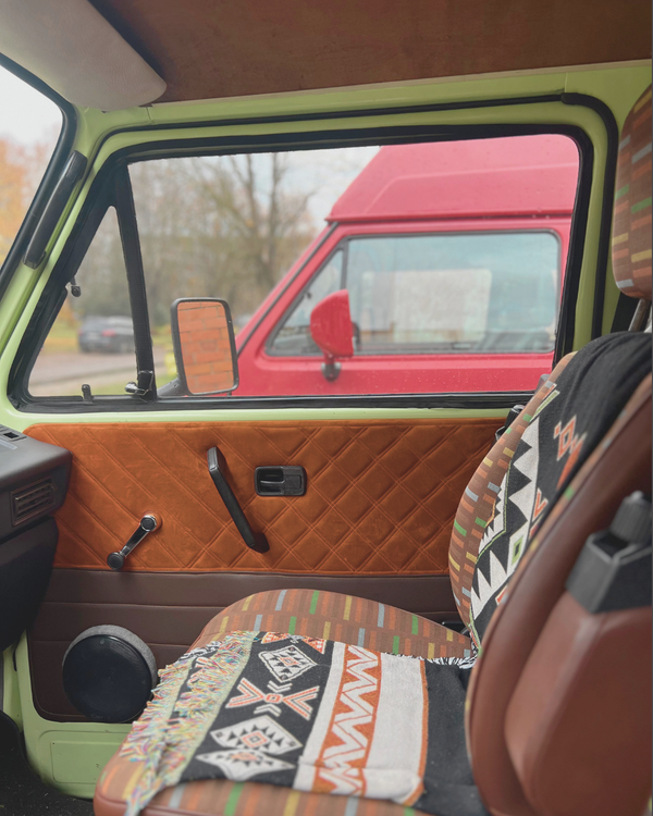 Magnetic Mosquito Window Screens for VW T3 (Driver + Passenger Side Set) - Vanagon Maniac