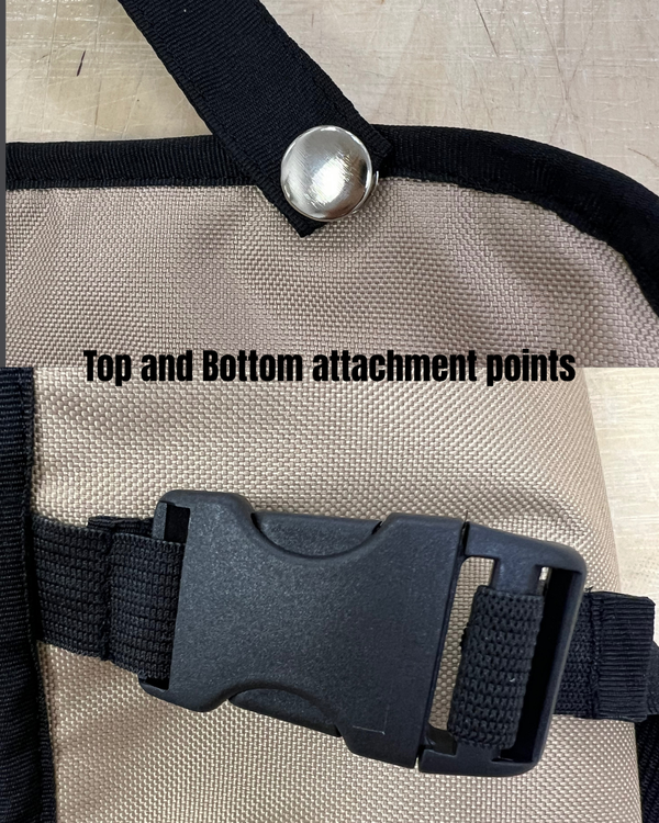 VW T3 / T25 Rear Seat Organizer (Universal Fit) | Multi-Pocket Campervan Storage