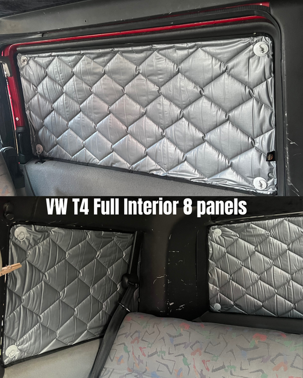 VW T4 Full Interior 8-Panel Thermal Insulation Kit (Complete Camper Set)