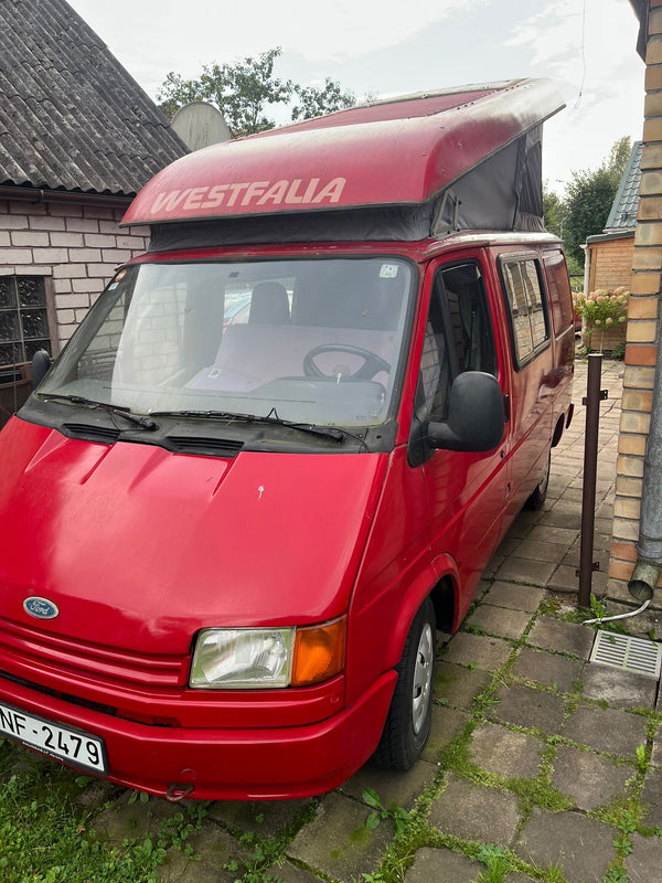 Ford Nugget 2nd Gen Pop-Top Roof Tent Canvas (1992–2000 Transit Mk4/Mk5) | 3-window Replacement Campervan Roof Canvas