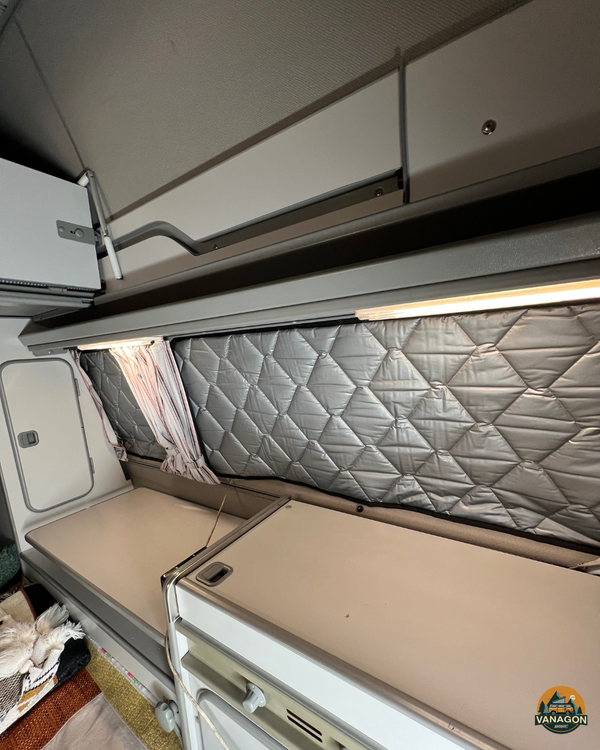 VW T3 Full Interior 8-Panel Insulation Set | Complete 9-Layer Thermal Blinds Kit by VanagonManiac