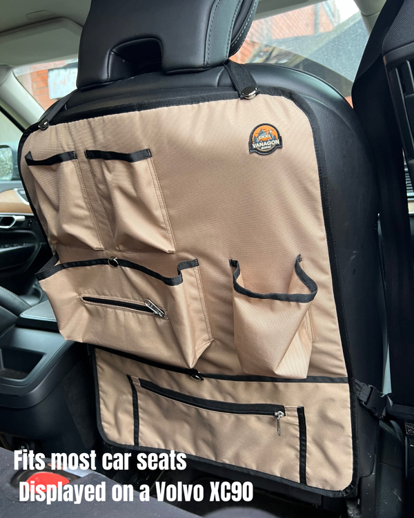 VW T3 / T25 Rear Seat Organizer (Universal Fit) | Multi-Pocket Campervan Storage
