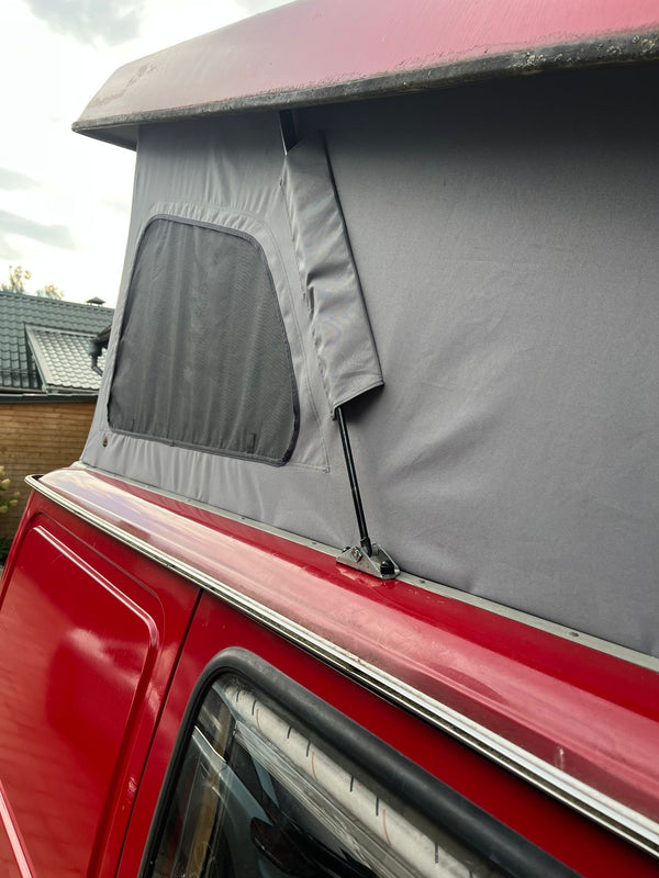 Ford Nugget 2nd Gen Pop-Top Roof Tent Canvas (1992–2000 Transit Mk4/Mk5) | 3-window Replacement Campervan Roof Canvas