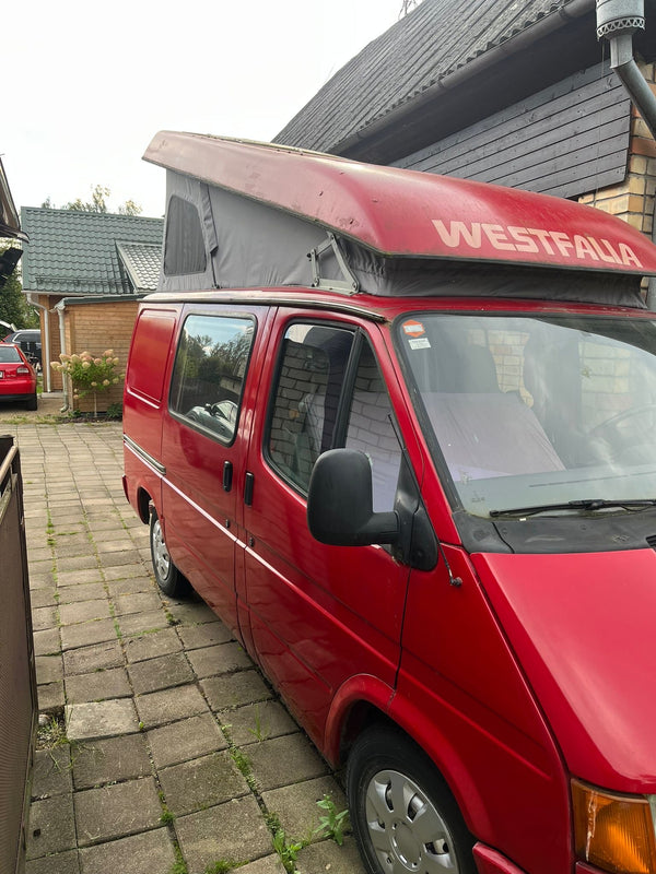 Ford Nugget 2nd Gen Pop-Top Roof Tent Canvas (1992–2000 Transit Mk4/Mk5) | 3-window Replacement Campervan Roof Canvas