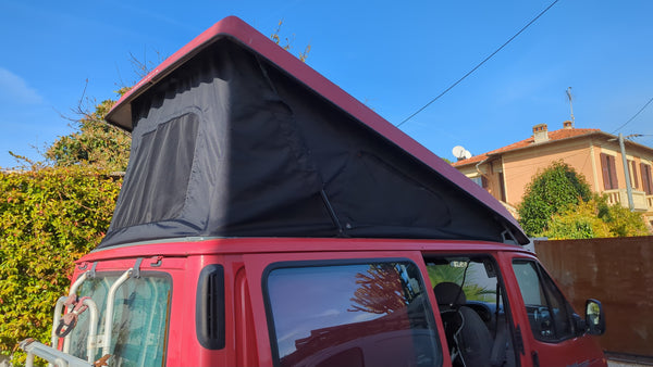 Ford Nugget Transit campervan pop up roof replacement canvas