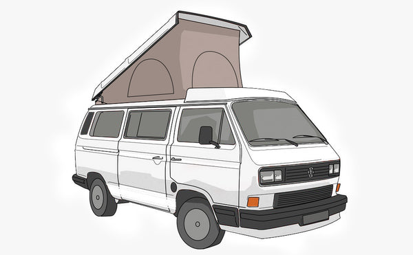 VW T3 SCA Pop-Top CANVAS