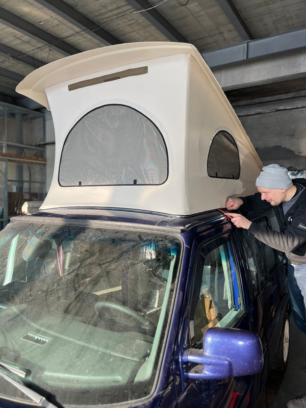 VW T4 California 3-window Pop-Top Roof Replacement Canvas SWB