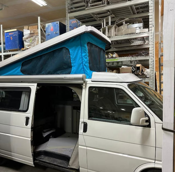 VW T4 Winnebago 3-window Pop-Top canvas LWB