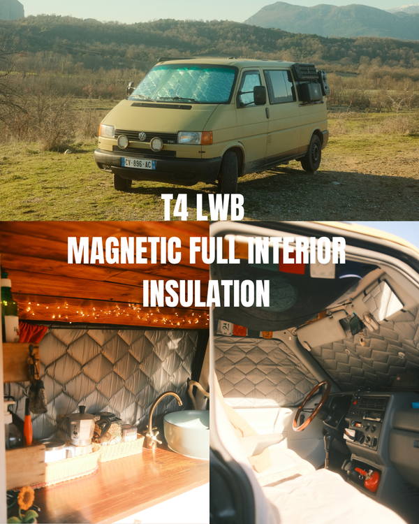 VW T4 (LWB) Full Interior 8-Panel Thermal Insulation Kit (Complete Camper Set)