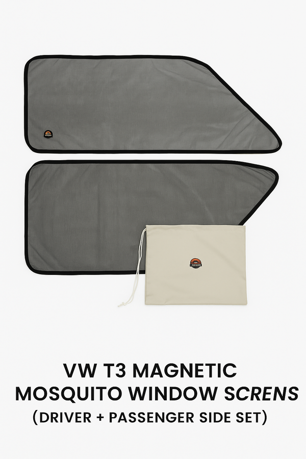 set of 2pc magnetic bug mesh for t3 window