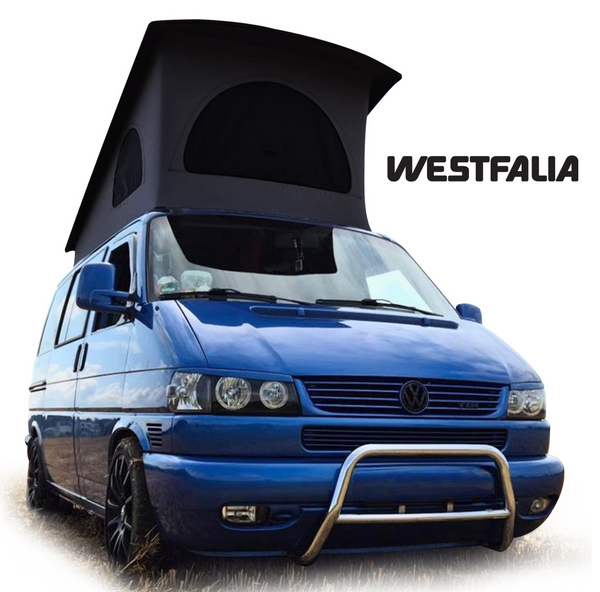 VW T4 EuroVan Weekender 3-window Pop-Top canvas SWB