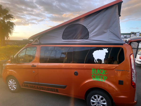 Ford Nugget L2 Pop-Top Roof Canvas LWB 2019 | 3-window Replacement Roof Tent