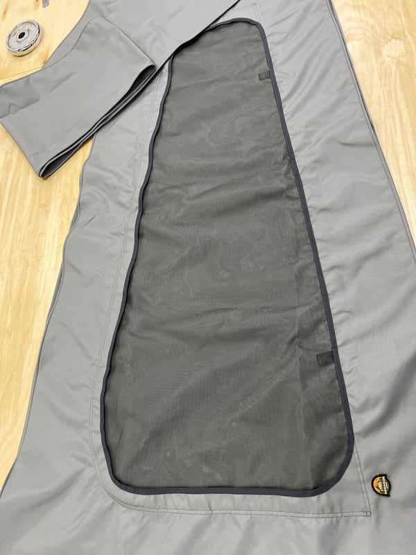 Folded canvas before installation – VW Eurovan pop-top replacement tent