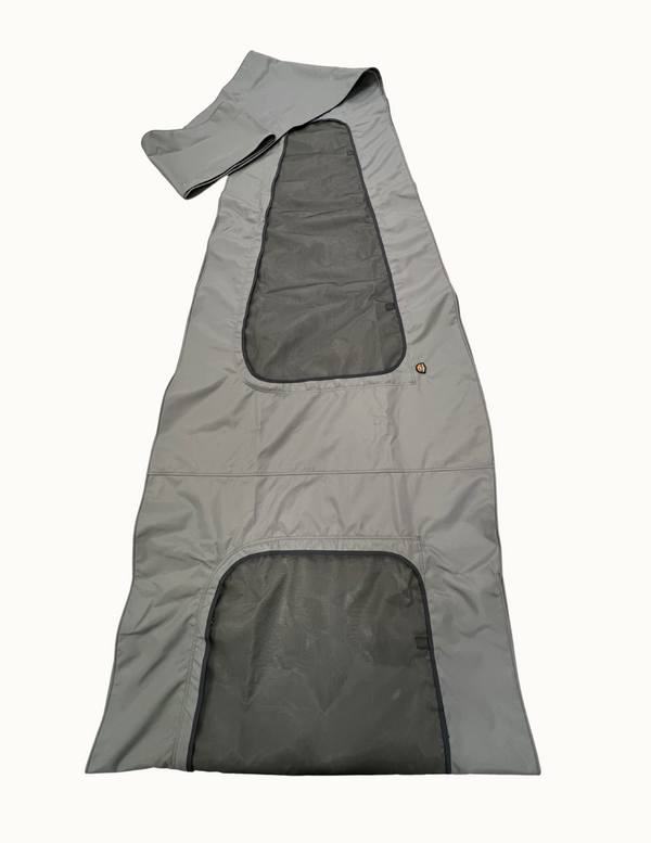 Unfolded canvas before installation – VW Eurovan pop-top replacement tent

