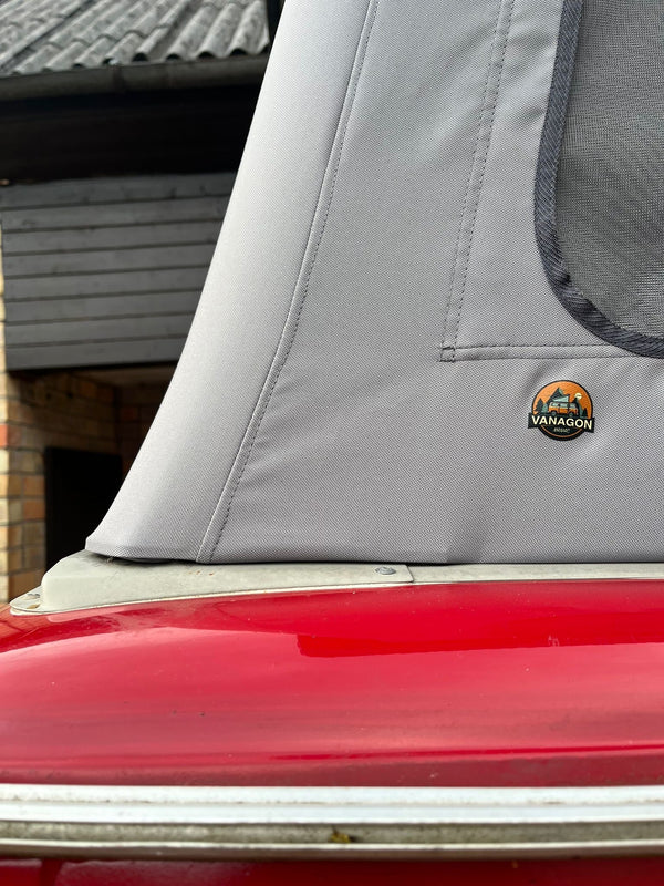 Ford Nugget 2nd Gen Pop-Top Roof Tent Canvas (1992–2000 Transit Mk4/Mk5) | 3-window Replacement Campervan Roof Canvas