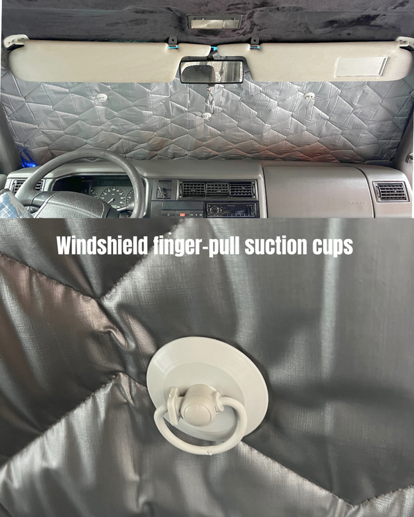 Insulation Set for VW T4 Cockpit - Side Windows & Windshield