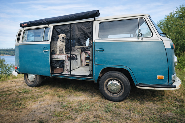 slide door mosquito mesh for vw t2