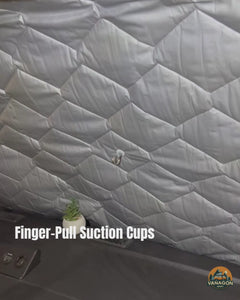 finger pull suction cups for windshield, strong attachment
