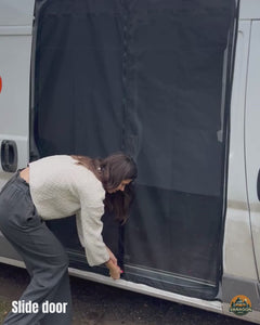 boxer mosquito net slide door