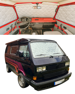VW T3 thermal insulation windows